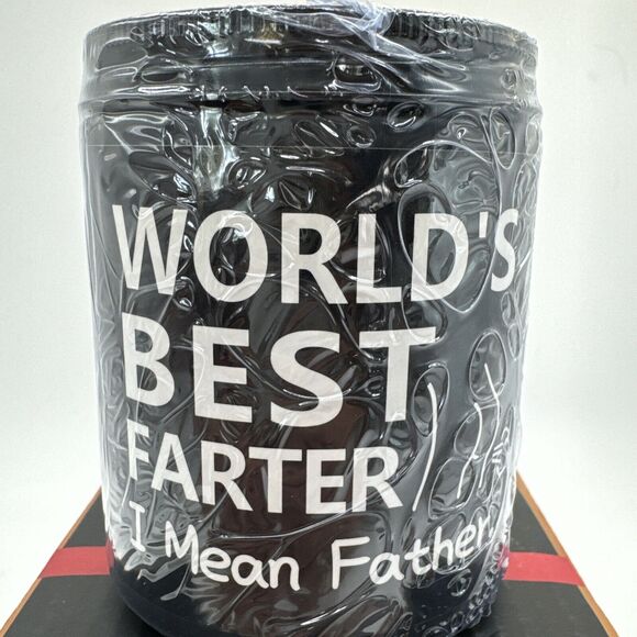 Dad WORLD'S BEST FARTER Father's Day Gift Novelty SOY Candle NIB 8oz - Picture 5 of 8